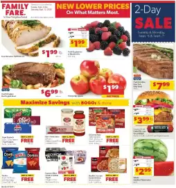 Family Fare weekly ad week 37 Page 1