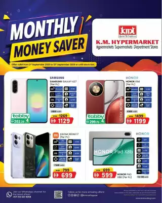 KM Trading catalogue (valid until 13-09)