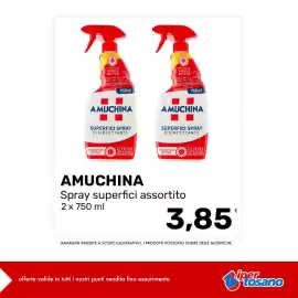 Volantino Iper Tosano settimana 36 Pagina 4: Amuchina spray superfici assortito €3,85