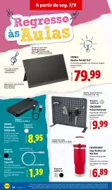 Folheto Lidl semana 37 Página 26: Tronic cabo usb €1,39, Tronic powerbank 10000 mAh €8,95