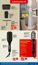 Folheto Lidl semana 37 Página 31: Cien beauty escova de alisamento 46 w €9,99, Hidropulsor para Higiene Oral 3.7 V €14,99
