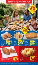 Folheto Lidl semana 37 Página 7: Croissant com Caramelo Salgado €0,79, Pão de Queijo €2,39