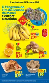 Folheto Lidl semana 37 Página 3: Folhado Misto €0,49, Batata de Conservação Vermelha Nacional €3,29