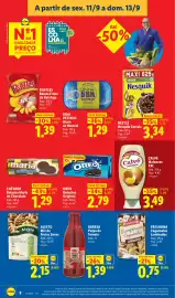Folheto Lidl semana 37 Página 8: Baresa polpa de tomate €1,39, Calvé maionese €3,49