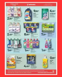 Folheto Miranda Supermercados Página 6: Mistolin advanced spray €1,69, Ajax lava tudo reconfortante energizante €1,64