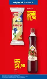 Lidl leták Strana 11: Yo sirup €54,90, Sedita Horalky €11,90