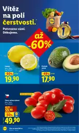 Lidl leták Strana 14: Citrony €19,90, Avokádo zelené €17,90