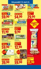 Lidl leták Strana 25: ORION Deli pistáciová / Milena €9,90, Orion Kofila / Ledové kaštany / Banány €11,90