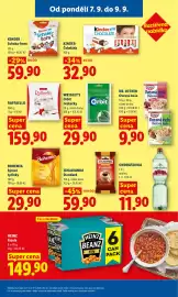 Lidl leták Strana 31: Kinder čokoláda €32,90, BOHEMIA Sýrové tyčinky €29,90