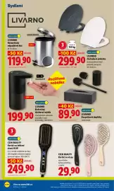 Lidl leták Strana 34: LIVARNO Elektrický dávkovač mýdla €199,90, Livarno Kosmetický odpadkový koš €119,90