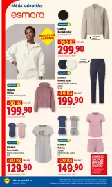 Lidl leták Strana 35: Esmara PYŽAMO €149,90, ESMARA Bunda bomber €299,90