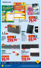 Lidl leták Strana 38: TRONIC Digitální zápisník 8,5 €69,90, CRELANDO Umělecké/akvarelové pastelky – 48 kusů €119,90