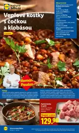 Lidl leták Strana 46: VEPŘOVÉ KOSTKY NA GULÁŠ €129,90