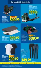 Lidl leták týden 37 Strana 29: NIKE Dámské funkční triko Park 8 €299,90, PARKSIDE Bruska na hrany €609,90