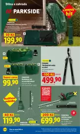 Lidl leták Strana 38: PARKSIDE UNIVERZÁLNÍ OCHRANNÁ PLACHTA €199,90, PARKSIDE 20V Aku nůžky na živý plot €699,90