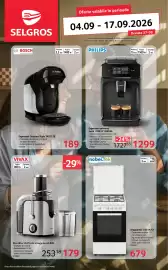 Catalog Selgros Pagină 1: Aragaz NLT 5551A/G1 €679,00, Storător de fructe și legume AJ-800 €179,00