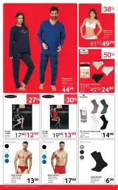 Catalog Selgros Pagină 15: Set 3 perechi chiloți damă €24,99, Șosete bărbați €6,99