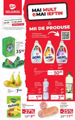 Selgros (valid până la 17-09)