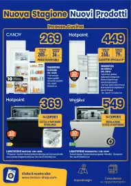 Volantino AmiCo Shop Pagina 4: Frigorifero Hotpoint €449,00, Frigorifero Candy €269,00