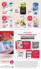 Rossmann akciós újság Oldal 24: Ariel color mosógél €7.396,00, Ariel mosógél vagy kapszula €4.999,00