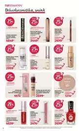 Rossmann akciós újság Oldal 10: Miss Sporty perfect to last 10h púder €1.214,00