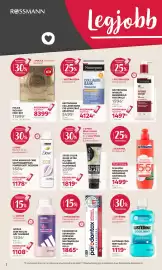 Rossmann akciós újság Oldal 2: Syoss color glaze ultra platina hajszínező hajfényező €1.819,00, Listerine szájvíz €1.119,00
