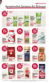 Rossmann akciós újság Oldal 21: Nescafe gold azonnal oldódó kávé €2.699,00, Nescafe 2in1 vagy 3in1 €976,00