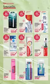 Rossmann akciós újság Oldal 4: Sensodyne whitening fogkrém €1.948,00, Curaprox 5460 ultra soft fogkefe €4.762,00