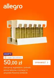 Allegro gazetka tydzień 36 Strona 1: Kuracja do włosów Placenta Exagon €50,00