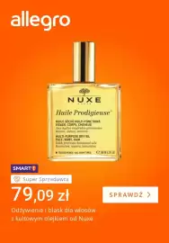 Allegro gazetka tydzień 36 Strona 2: Suchy olejek Nuxe Huile Prodigieuse €79,09