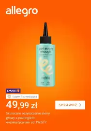 Allegro gazetka tydzień 36 Strona 4: Peeling enzymatyczny do skóry głowy Twisty €49,99