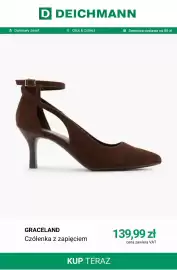 Deichmann gazetka tydzień 36 Strona 4: Czółenka z zapięciem Graceland €139,99