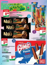 Dino gazetka Strona 6: Lody na patyku jabłko mięta Kaktus €0,98, Lody na patyku Wojanek €1,49