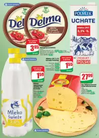 Dino gazetka Strona 7: Margaryna Delma €3,95, Mleko UHT Uchate Polmlek 3,2% €1,55