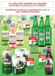 Dino gazetka Strona 8: Piwo Cortes Rosado €2,99, Piwo Heineken €3,95
