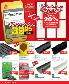 Bauhaus avis uge 36 Side 12: Lindab Arkitekt tagrende €149,95, Rias Tagrende Rodena €99,95