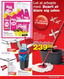 Bauhaus avis uge 36 Side 3: The Pink Stuff €19,95, Brabantia Paraply tørrestativ €699,95