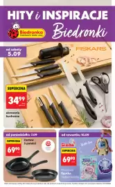 Biedronka gazetka Strona 1: Zestaw 3 patelni €69,90