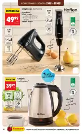 Biedronka gazetka Strona 18: Urządzenia kuchenne €49,99, Czajnik elektryczny €39,99