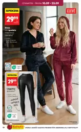 Biedronka gazetka Strona 26: Legginsy damskie €29,99, Bluza lub spodnie welurowe damskie €29,99