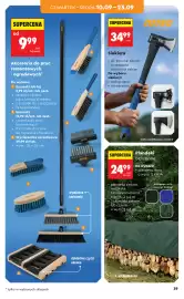 Biedronka gazetka Strona 39: Plandeki ochronne €24,99, Siekiera €34,99
