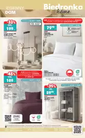 Biedronka gazetka Strona 41: Poduszka Cotton Percale €79,90, Pościel z adamaszku €109,00