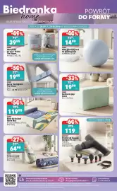 Biedronka gazetka Strona 42: Mata do ćwiczeń Home Mat €119,90, Torba na matę €64,90