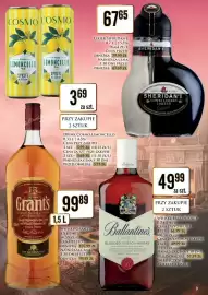 Dino gazetka | Alkohole Strona 3: Whisky Grant’s €99,89, Whisky Ballantine’s €49,99