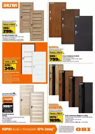 OBI gazetka Strona 7: Drzwi zewnętrzne Kordoba €799,70, Drzwi zewnętrzne Madera II z szybą €1.699,00