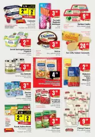 Premium Nasz Sklep gazetka Strona 3: Makaron Caroni, Koło Młynskie €2,19, Pierogi Taurus €9,49