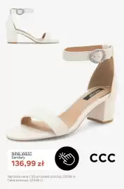 CCC gazetka tydzień 36 Strona 9: Sandały Nine West €136,99