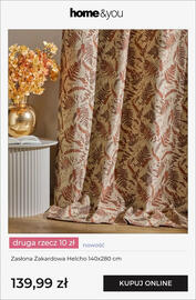 Home&You gazetka Strona 16: Zasłona żakardowa Helcho 140x280 cm Home & You €139,99