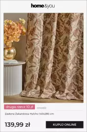 Home&You gazetka Strona 16: Zasłona żakardowa Helcho 140x280 cm Home & You €139,99