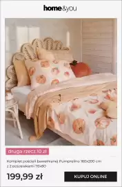Home&You gazetka Strona 3: Komplet pościeli bawełnianej Pumprelino 160x200 cm z 2 poszewkami 70x80 Home & You €199,99